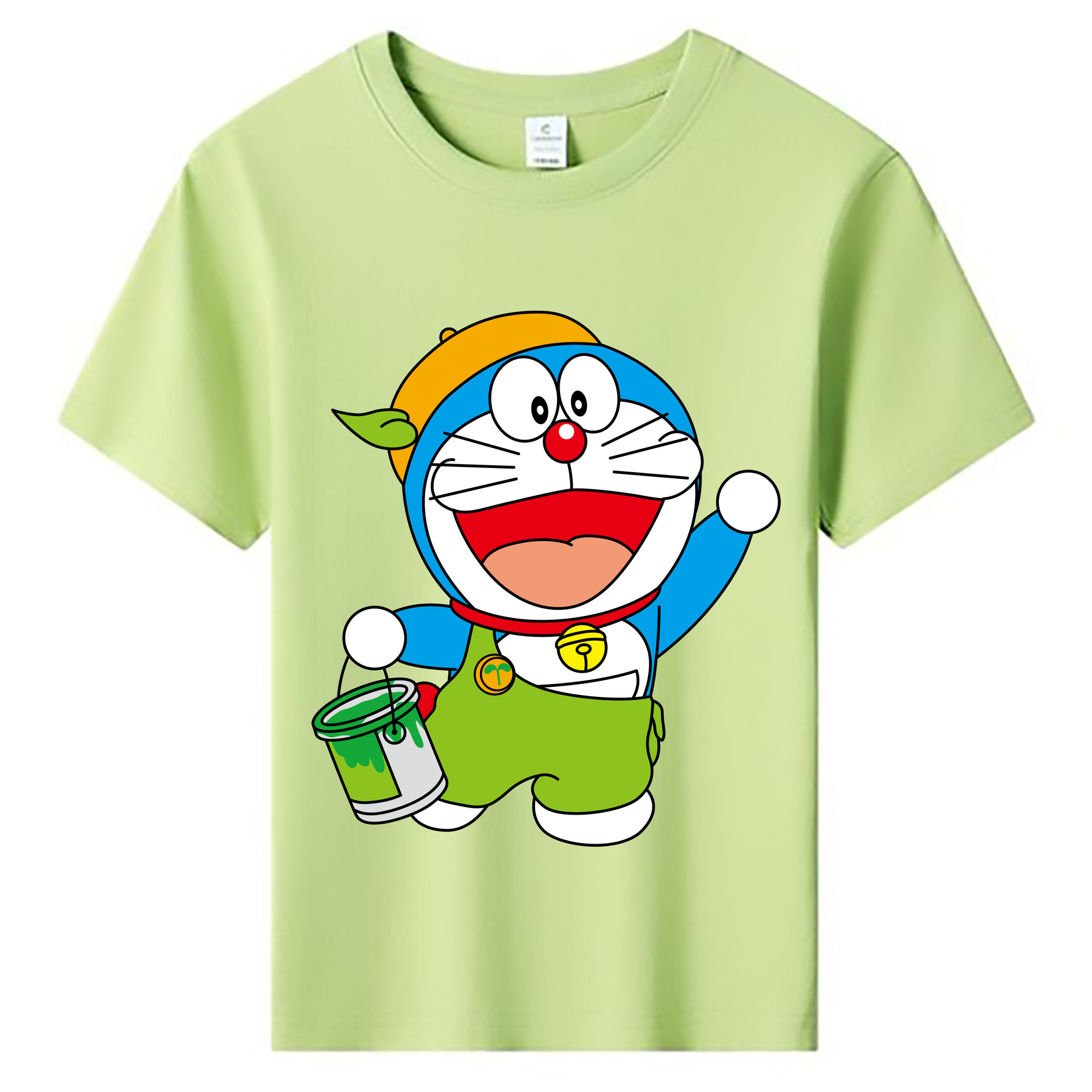 （画像用） ドラえもん Doraemon 綿100％キッズTシャツ（フロントプリント）